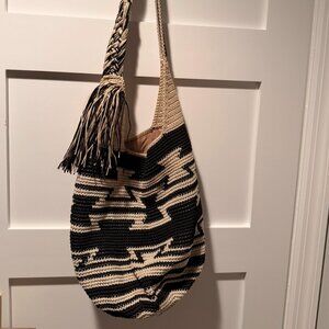 The Sak Ragam Handmade Crochet Back to Bali 120 Hobo Bag